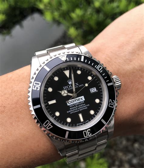 2007 rolex sea dweller|Rolex Sea-Dweller 16600 review.